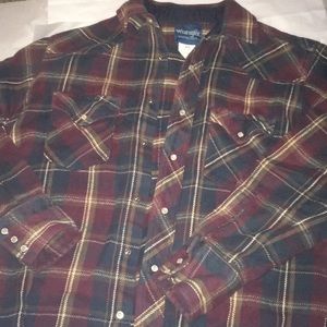 Wrangler wester button up
